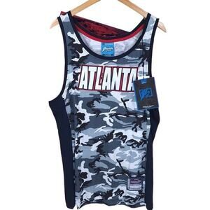 NEW Seventy‎ 7even Men's Camo Atlanta Tank Top Gray Black Size XL